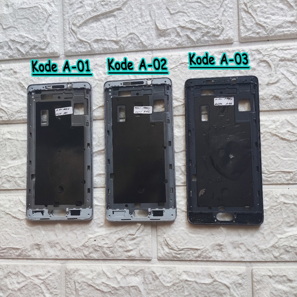 Frame Xiaomi MI Note 2 Edge Tatakan LCD Original Copotan - Dudukan Layar HP | Abhira Store