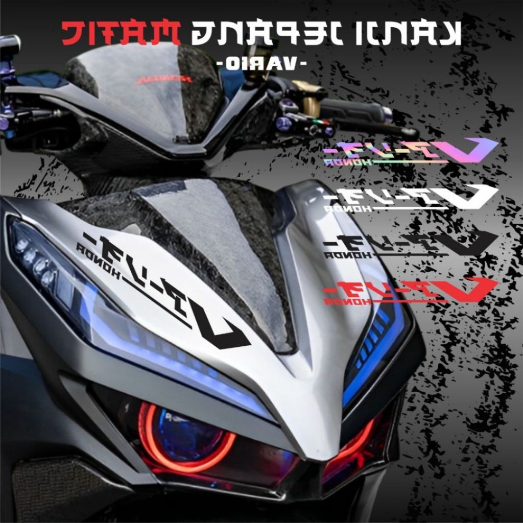 Stiker Motor VARIO 125 Stiker Keren VARIO KANJI JEPANG Viral Tiktok Cutting STIKER VARIO150 TERMURAH