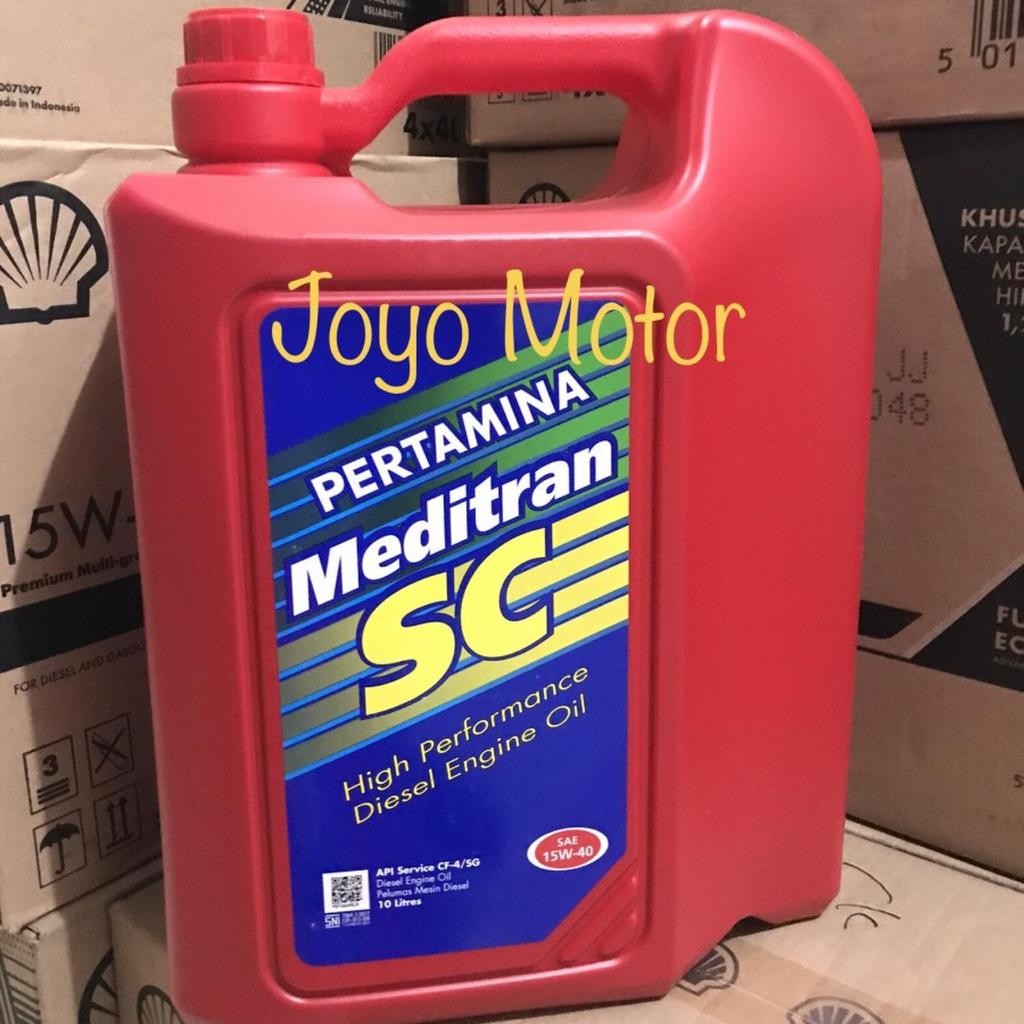 Oli Mesin Diesel Pertamina Meditran SC 15W-40 - 10 Liter