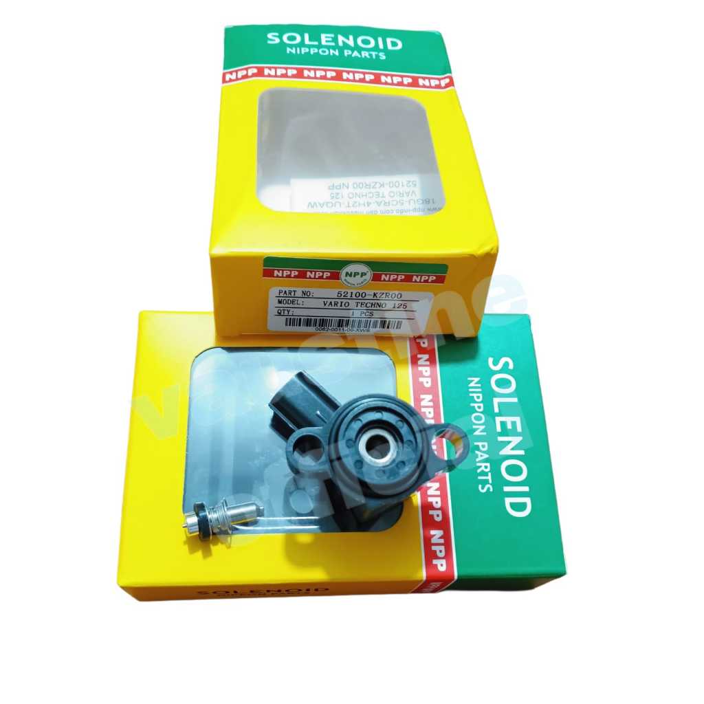 Sensor Solenoid Selenoid Langsam Cuk IACV Vario Techno 125 Fi Vario 125 led KZR ORI NPP