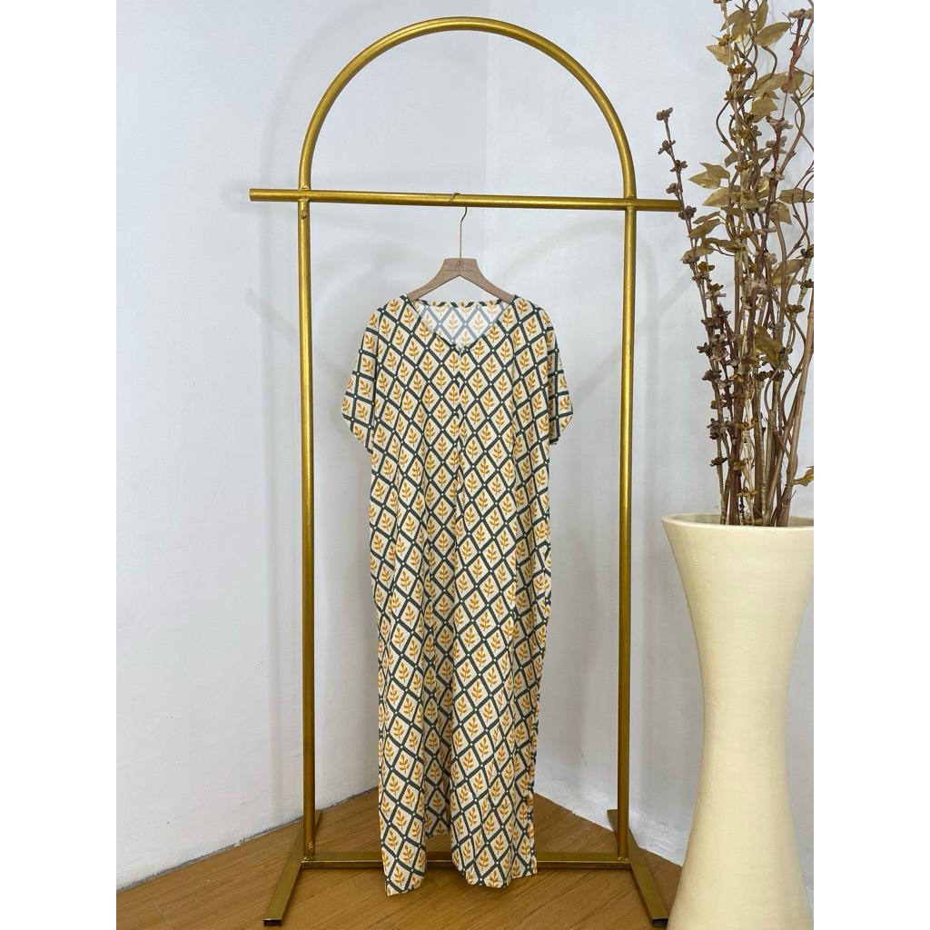 DASTER HOMEDRESS HOMEYDRESS ADEM DAN LEMBUT RAYON ALESHA RAFANIA BASIK