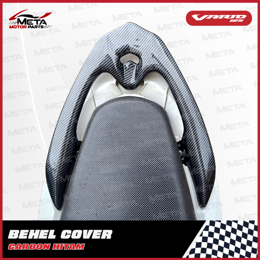 Upper Stoplamp Behel Cover V1 Aksesoris Motor Vario 125 & 150 LED OLD 2015 - 2017 Bahan Plastik Abs