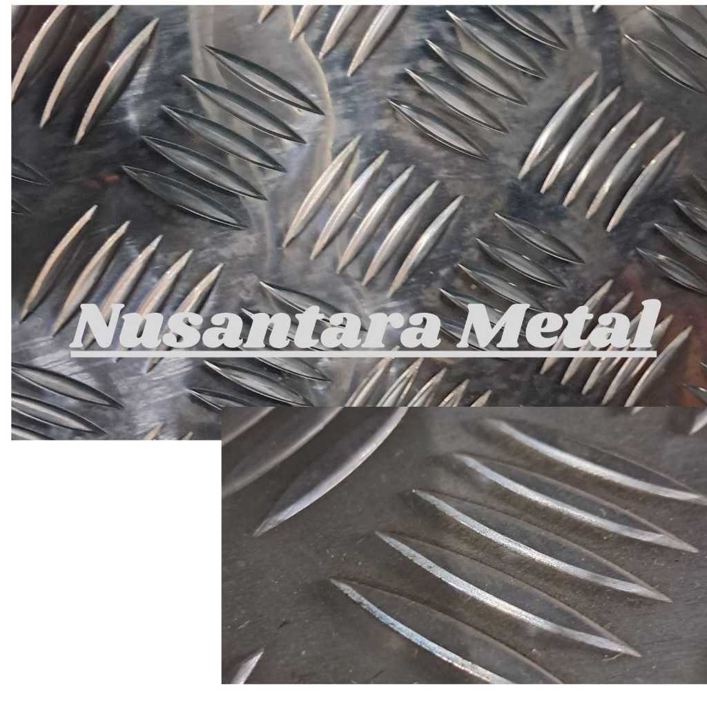 Plat Alum Bordes 2,0 mm Grade A1100 1220x2440 mm / 4x8 ft