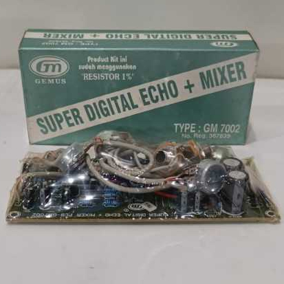 KIT GM 7002 SUPER DIGITAL ECHO + MIXER