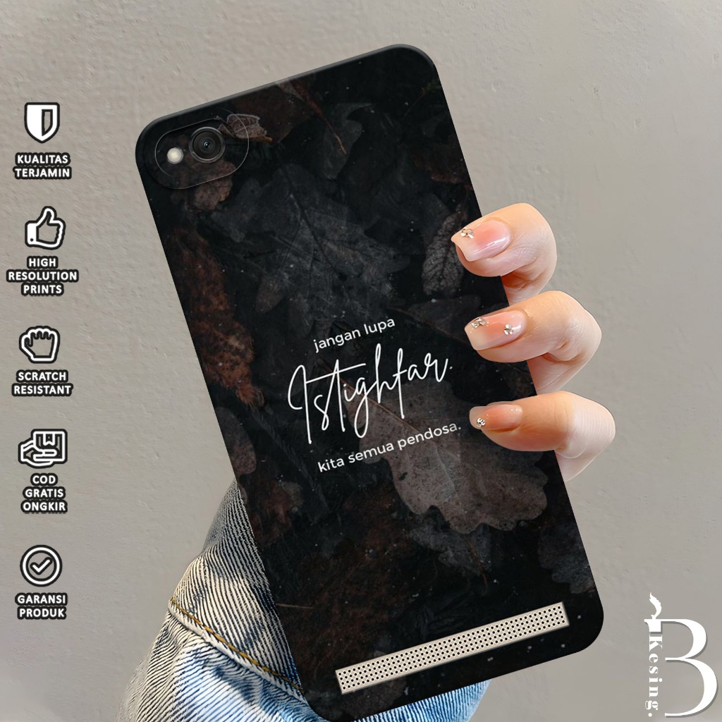 Case Hp For Redmi 5A [ BR - QUOTES ] - Kondom Hp Xioami Redmi 5A - Softcase Procamera - Cassing Hp W
