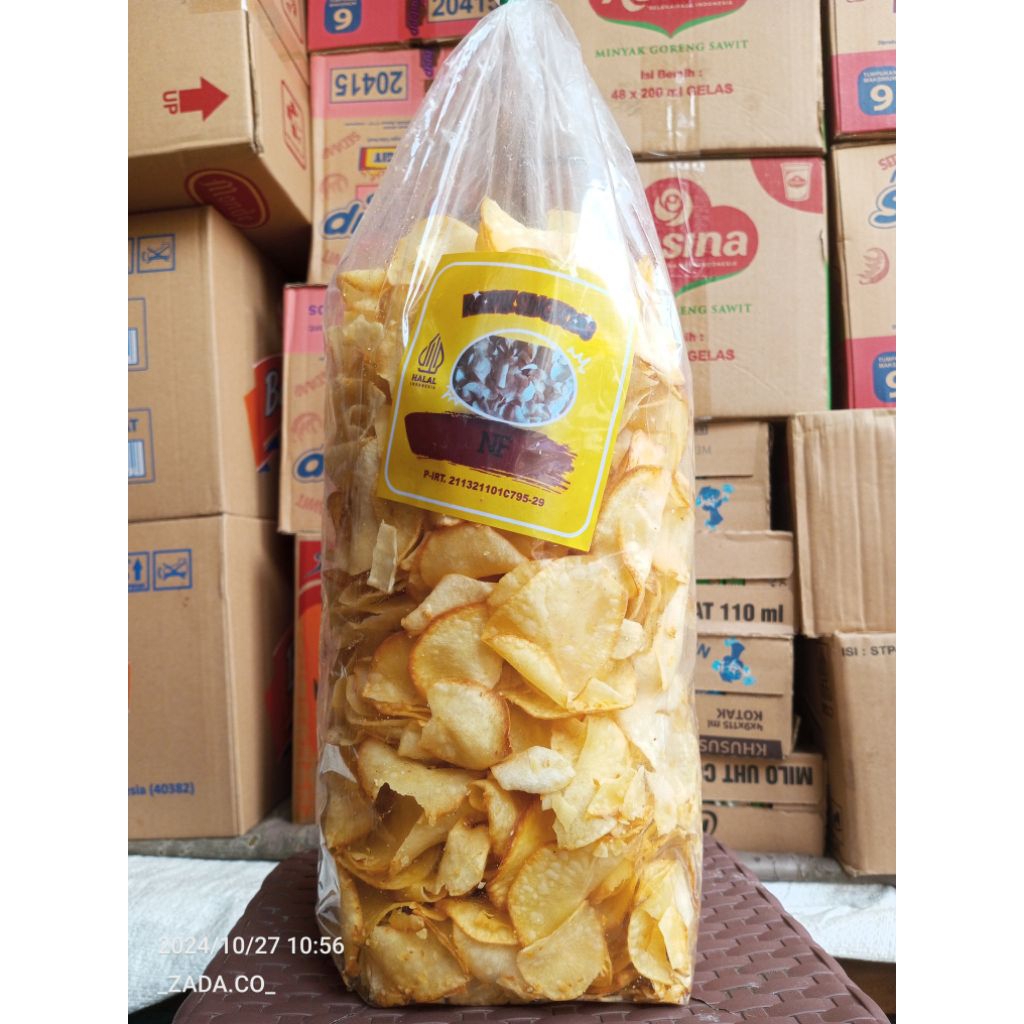 KERIPIK SINGKONG JADUL BALL 1kg