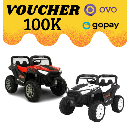 SHP Toys Mainan Mobil Aki Volta 5068 UTV Dragon Tiger - Hijau REMOTE CONTROL