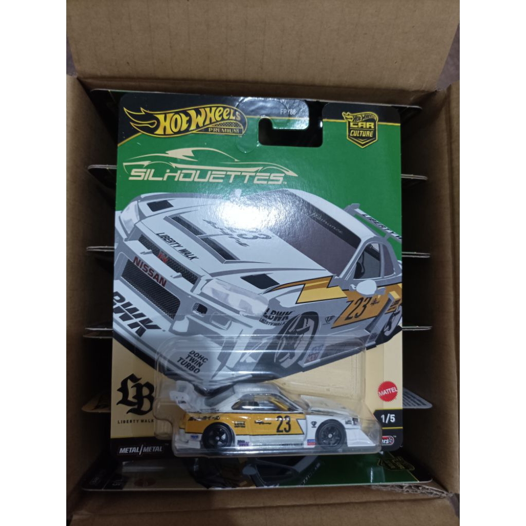 Hotwheels premium LBWK er34 super silhouette