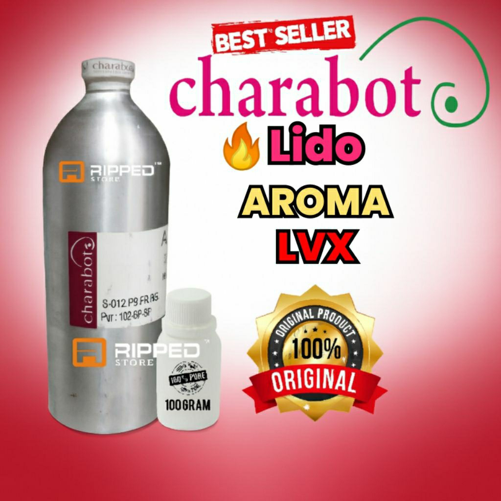 100ML BIBIT PARFUM MURNI LIDO STRONG BY CHARABOT ORIGINAL
