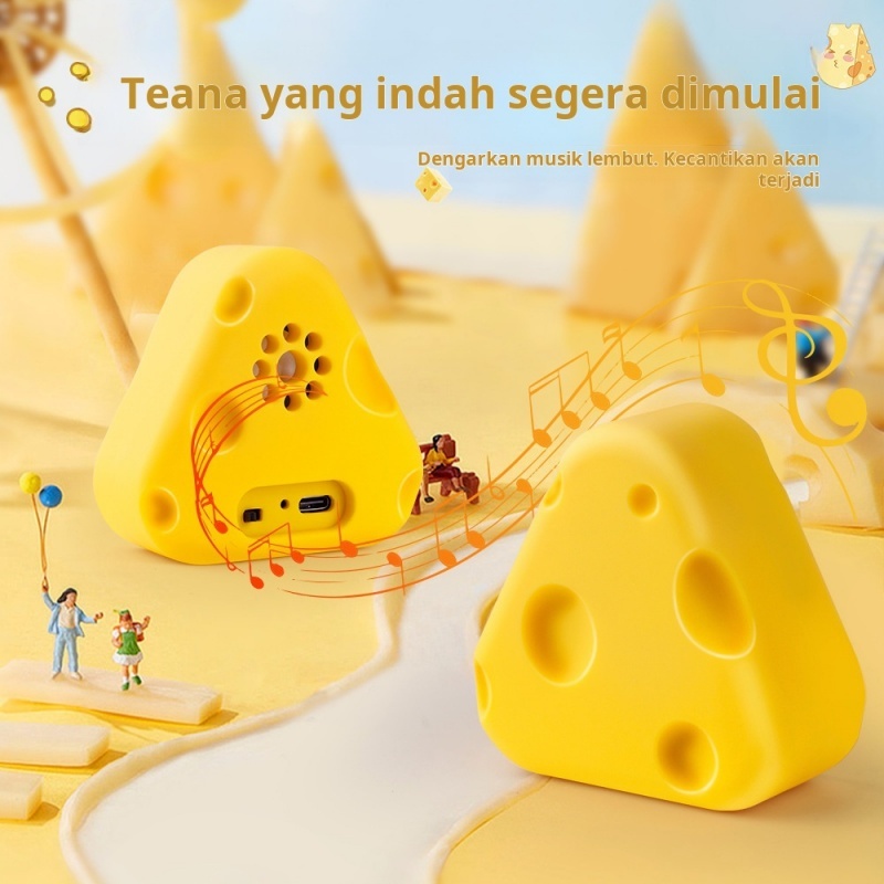 Speaker Bluetooth Keju, speaker Bluetooth kecil dan portabel