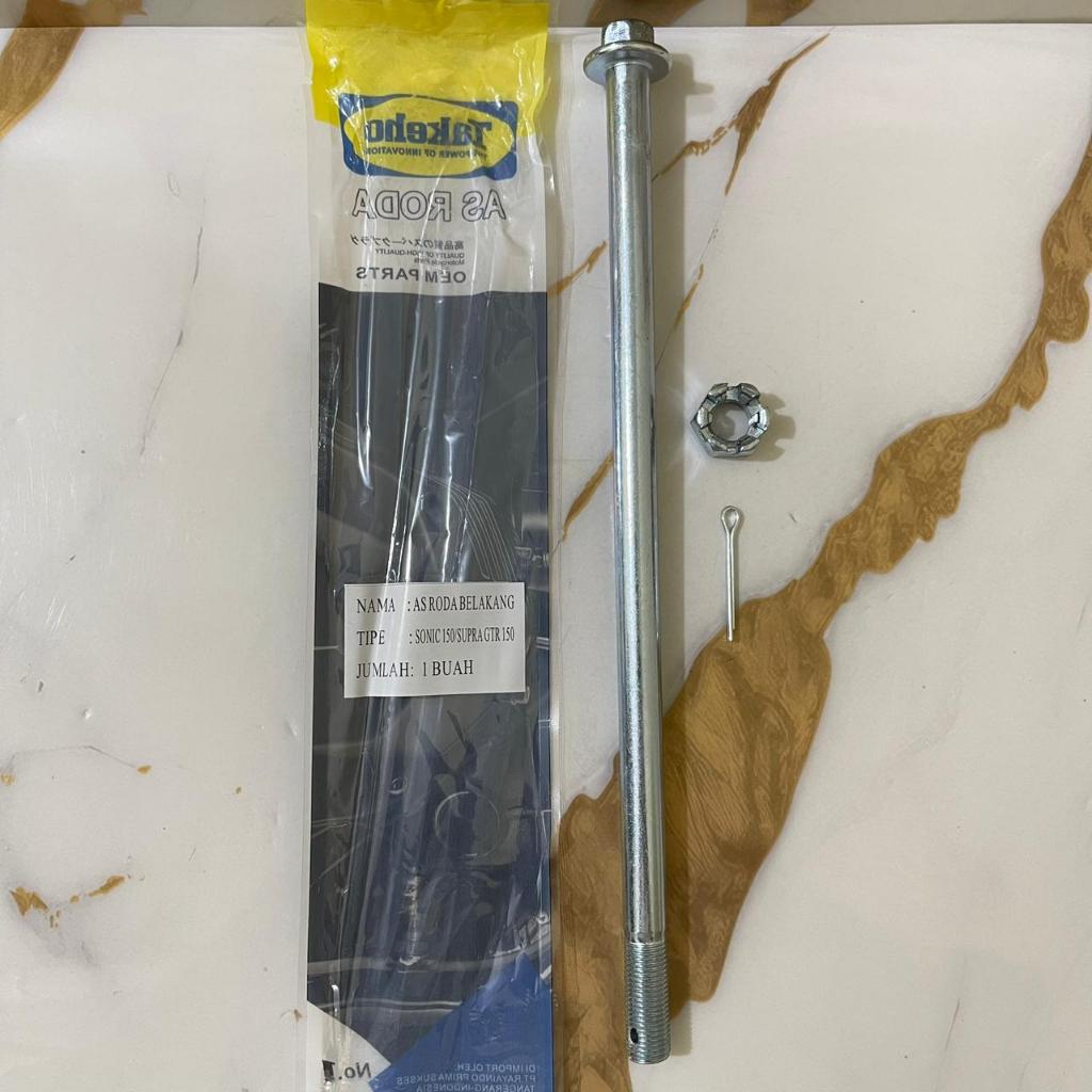 AS RODA BELAKANG MOTOR SONIC 150/SUPRA GTR 150 TAKEHO