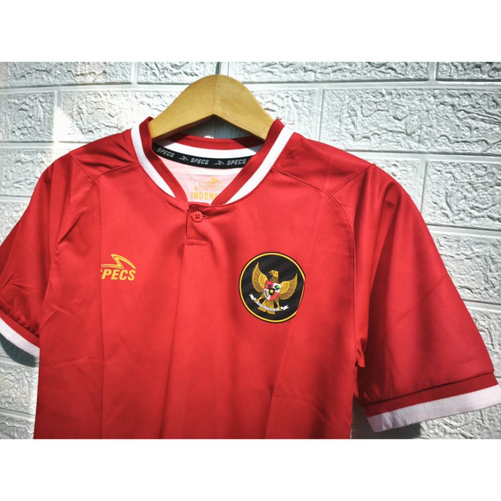 Jersey Original / Baju bola asli Timnas Indonesia Futsal home 2023-2025 Replika Apparel Specs