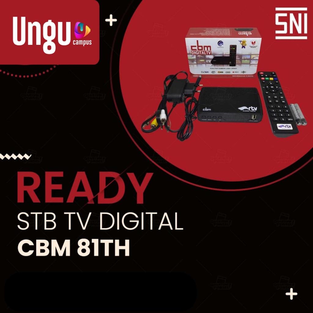 Set Top Box CBM CBM81TH STB TV DIGITAL GROSIR TERMURAH
