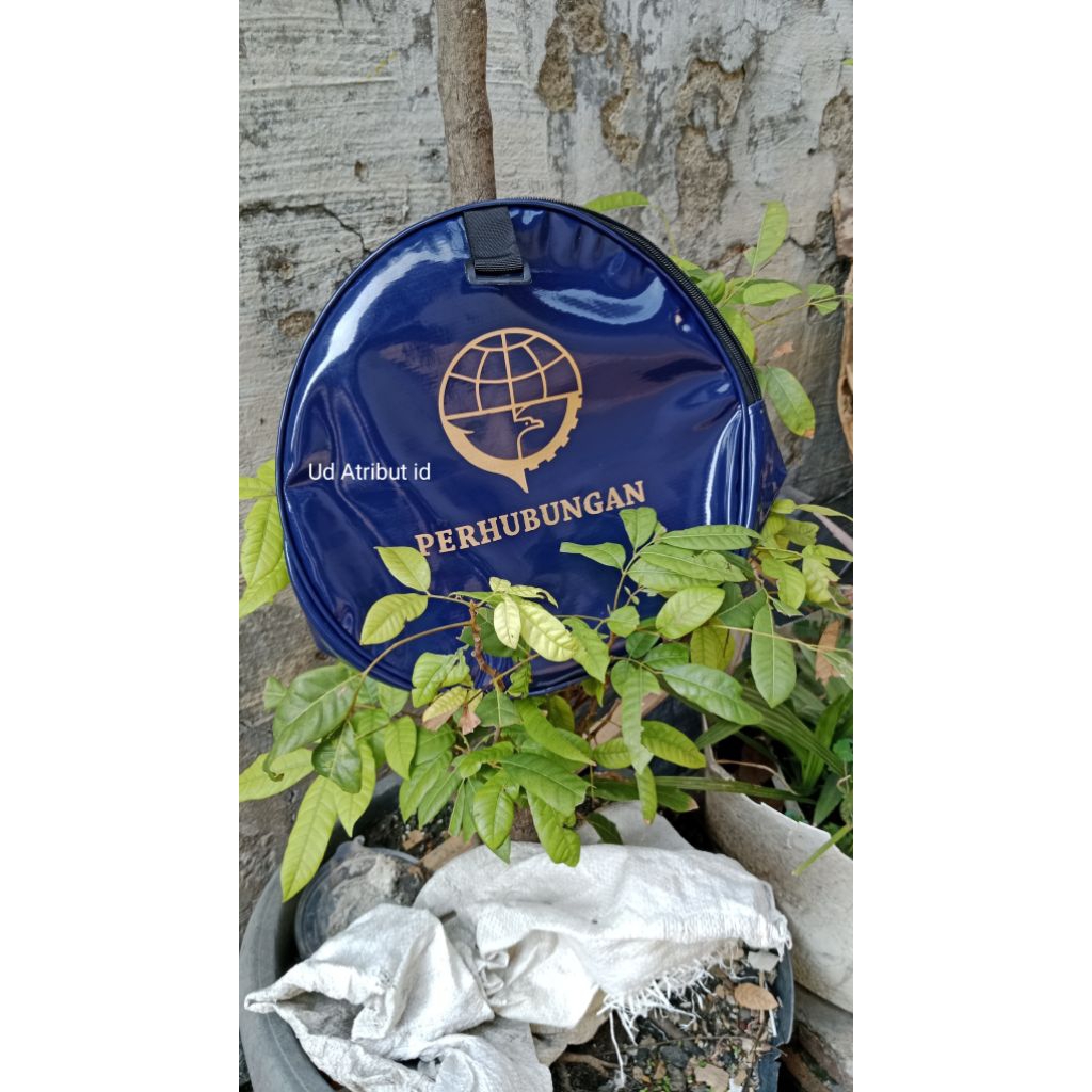 Sarung Topi Pet / Tas Topi Pet Logo DISHUB