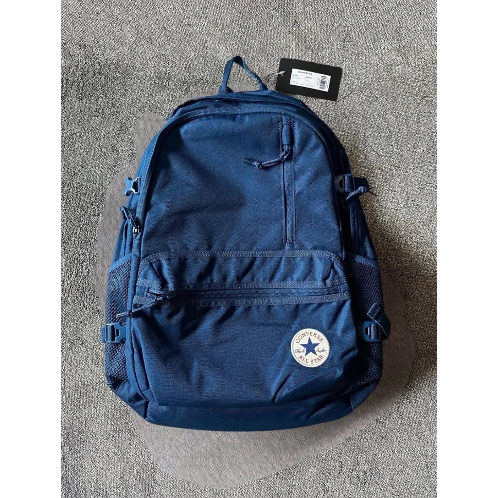 Converse Straight Edge Unisex Backpack - Navy
