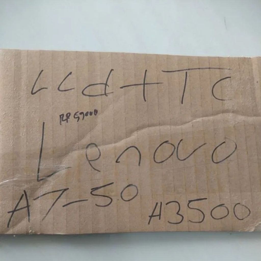 Lcd Tc Tablet Lenovo A7-50 A3500 Cabutan Normal