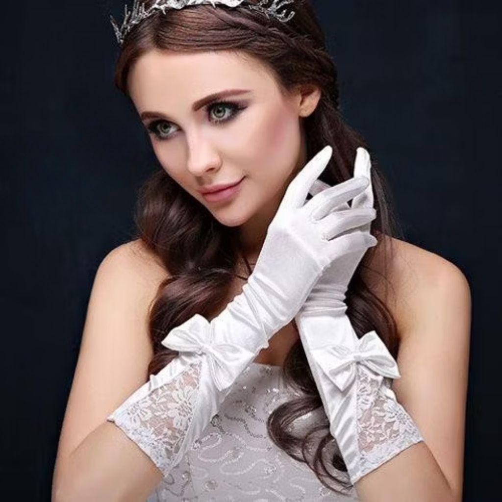 sarung tangan pengantin/sarung tangan pengantin pendek