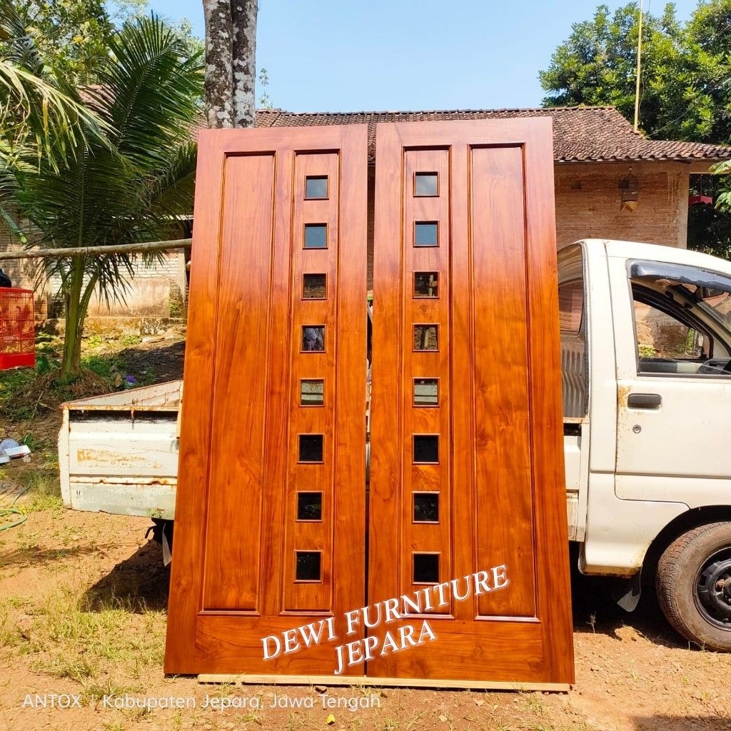 Pintu jati pintu utama rumah pintu rumah minimalis