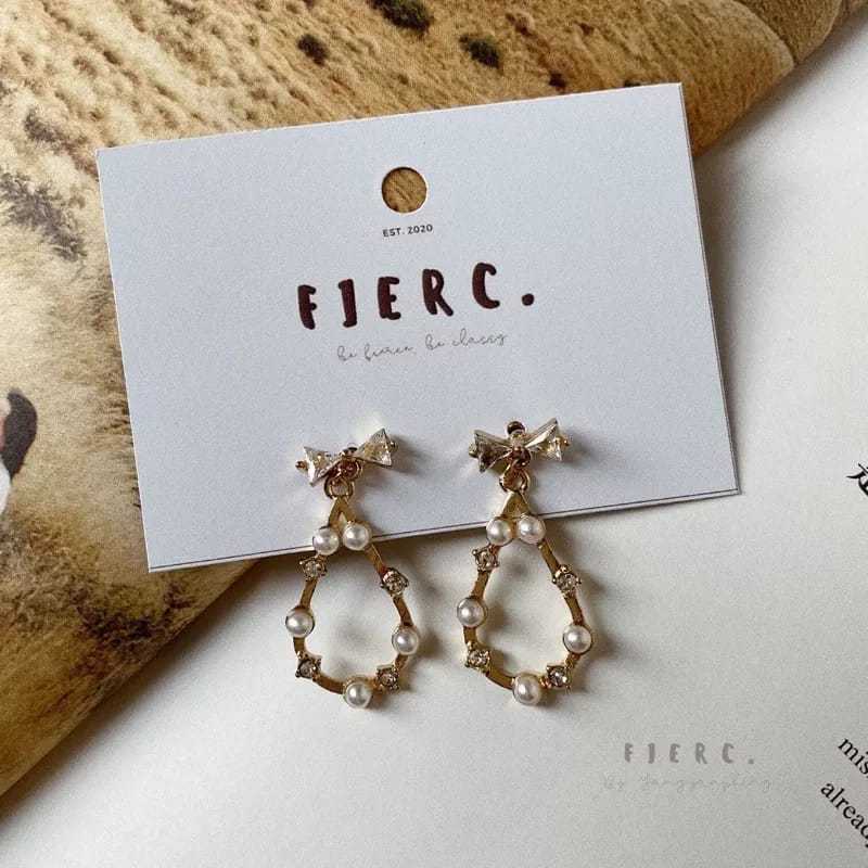 Earrings anting tusuk earrings anting wanita Korea Style fashion