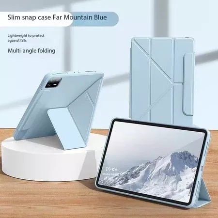 Case Y Shaped Casing Skin Tablet with Pen Slot iPad Mini 4/ 5 | Mini 6 | Air 4/ 5 Multi Fold Bracket