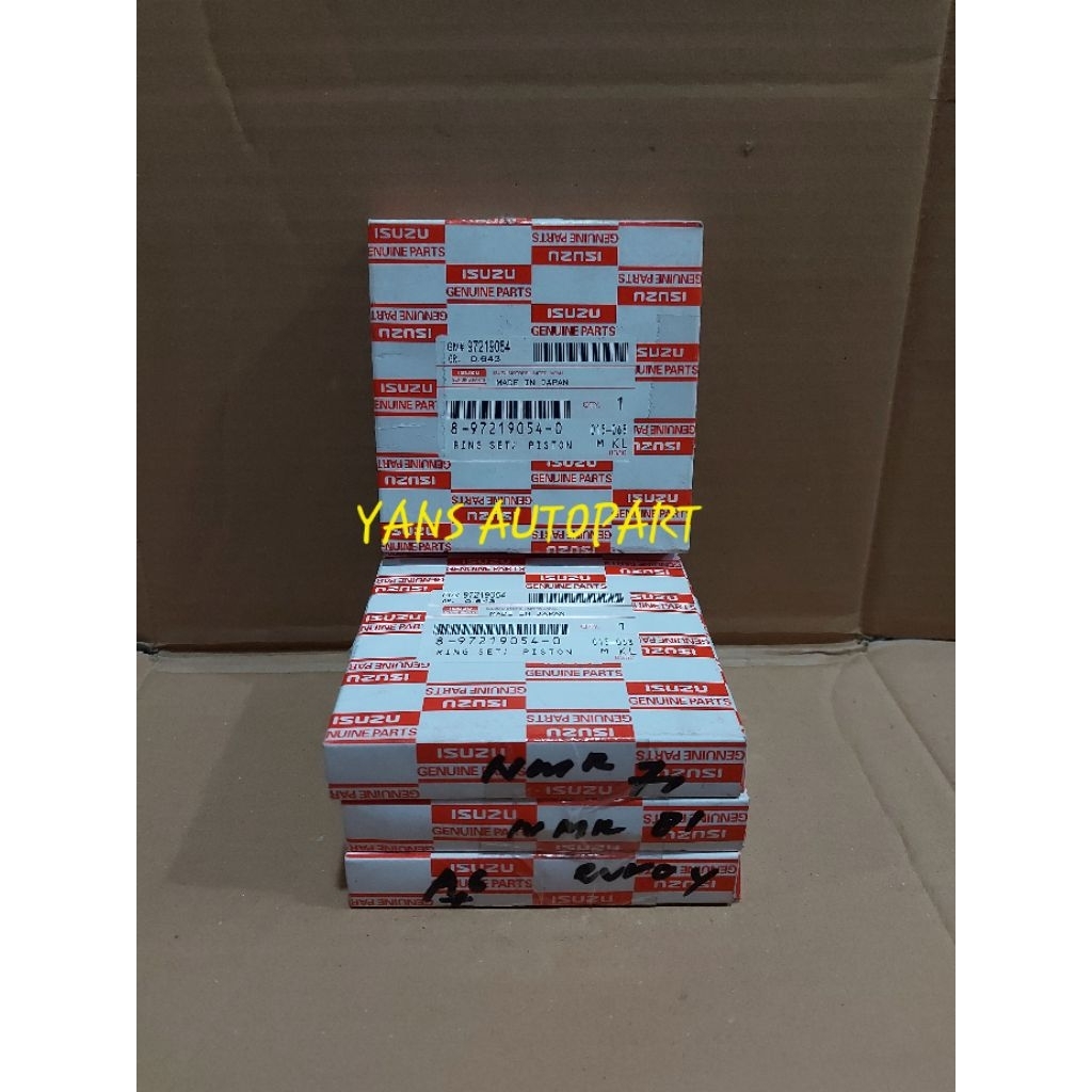 RING SEHER PISTON ISUZU GIGA NMR71 NMR81 NMR 71 81