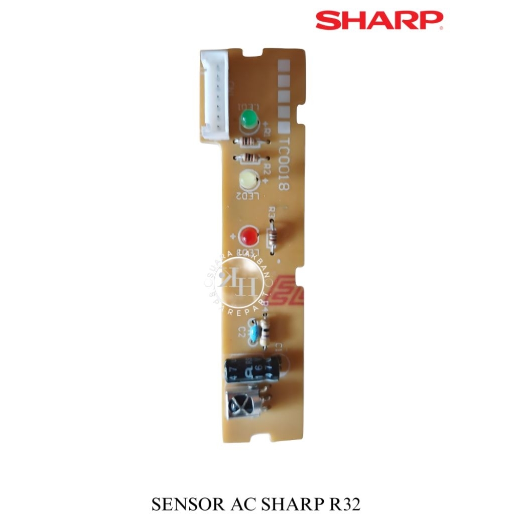 PCB / MODUL SENSOR AC SHARP R32
