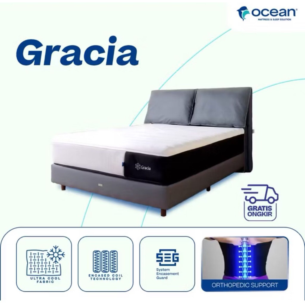 Springbed ocean gracia 6kaki