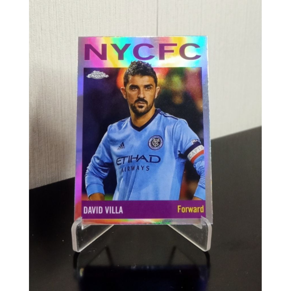 David Villa,NYCFC,Topps Soccer Card