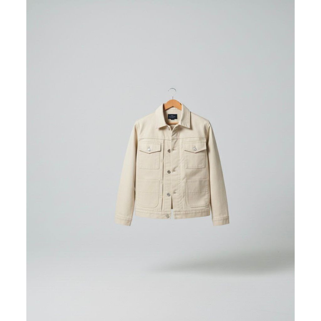 TRUCKER CASUAL DENIM JAKET TYPE.2 VINTAGE