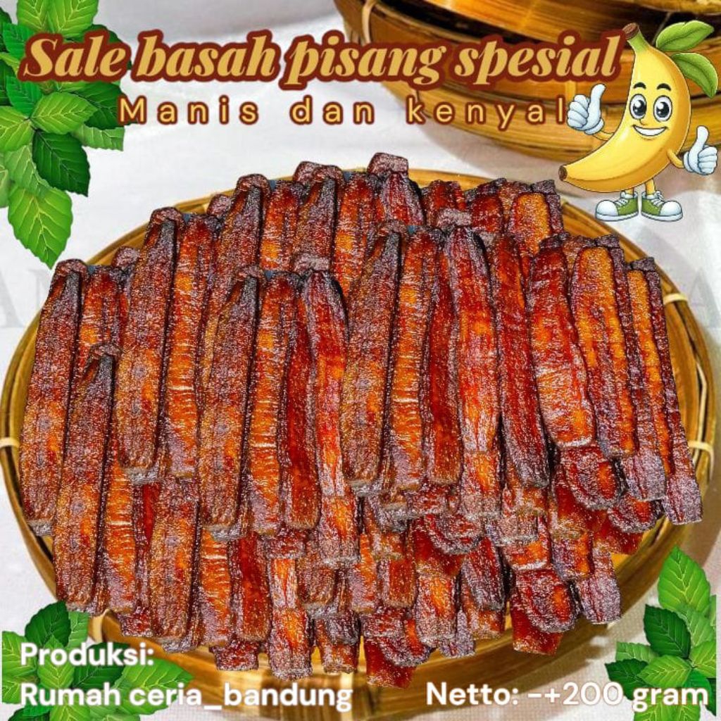 SALE MADU SALE BASAH PISANG AMBON MANIS LEGIT