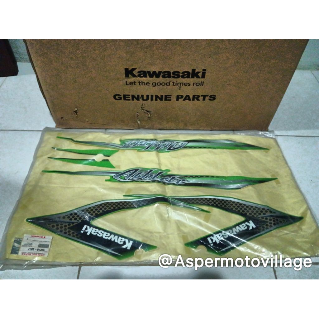 striping Kawasaki Athlete original kawasaki