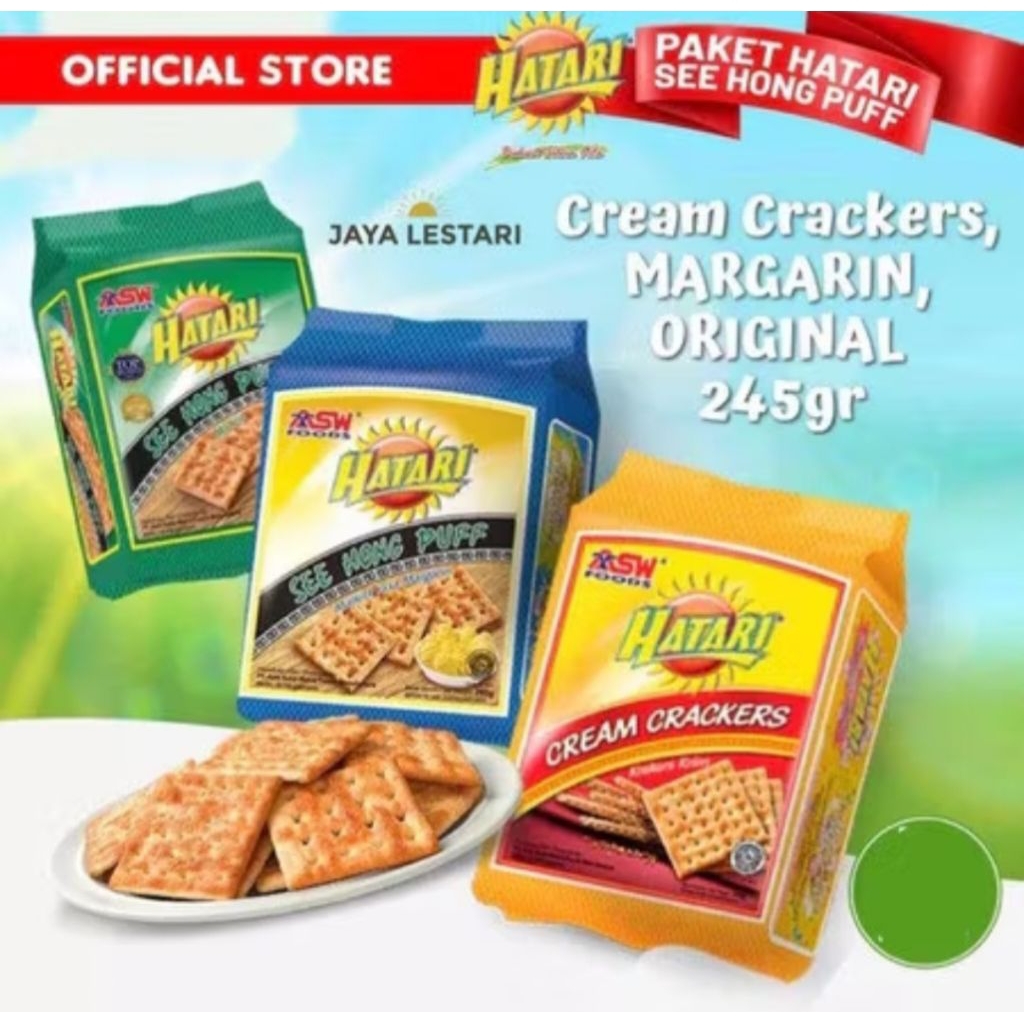 Hatari see hong puff 245 gram (1 dus isi 36 pcs)