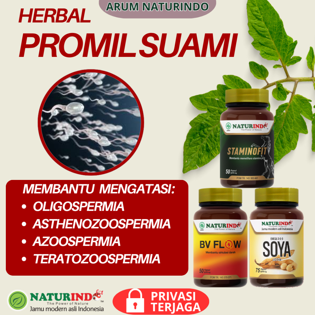 Herbal Kesuburan Suami Asthenozoospermia Oligospermia  Teratozoospermia  Azoospermia
