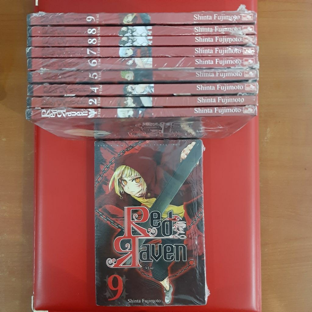 RED RAVEN - KOMIK RED RAVEN - ORI SEGEL GRAMEDIA - JUAL SATUAN
