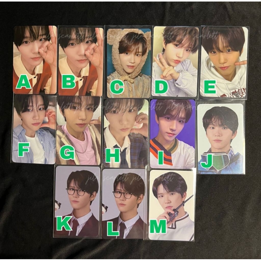 photocard pc kim daeyoung jaehee nct wish (baca deskripsi)