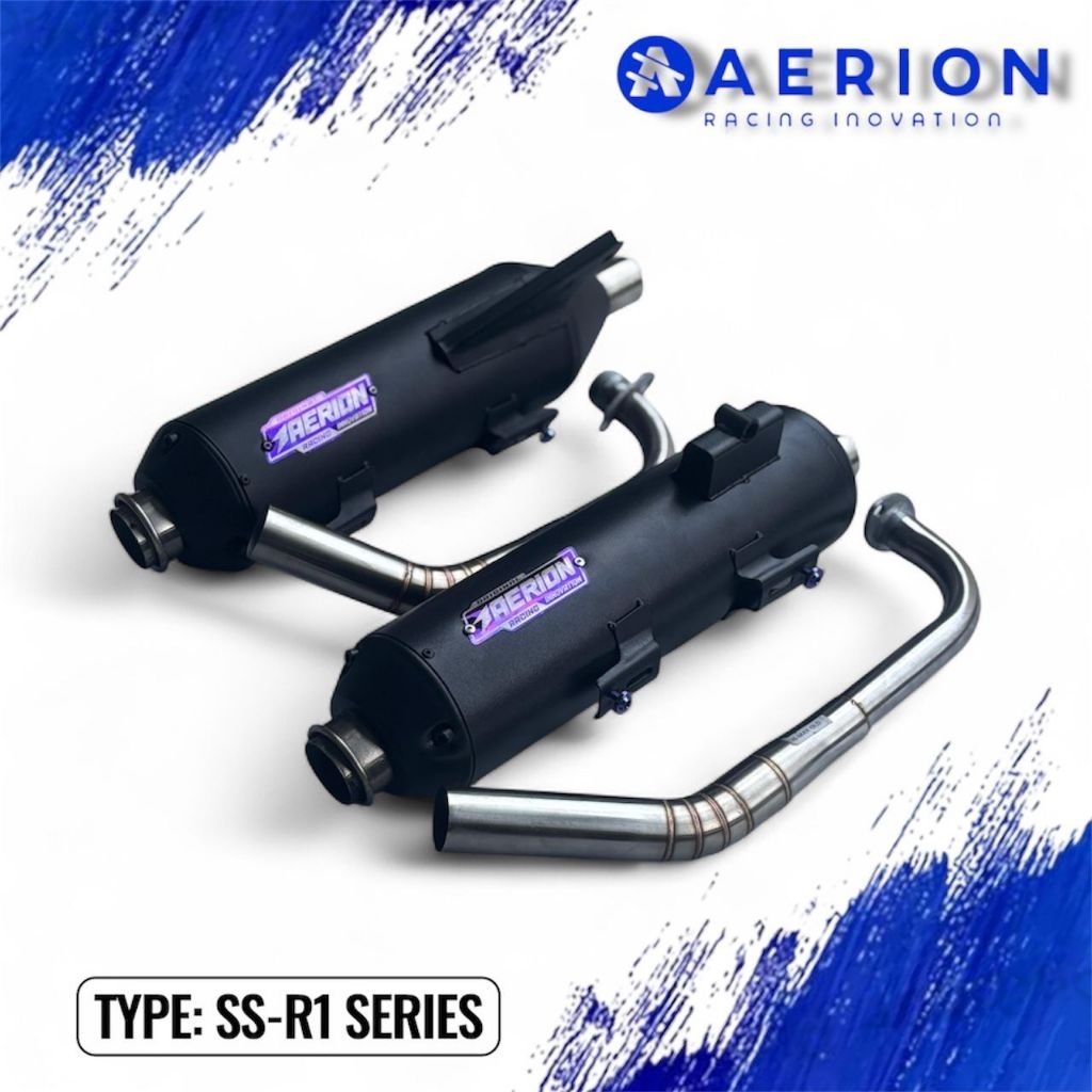 KNALPOT AERION/ KNALPOT STANDAR RACING NGEBAS ADEM/ KNALPOT NMAX PCX MIO VARIO 125/150 SCOOPY BEAT A