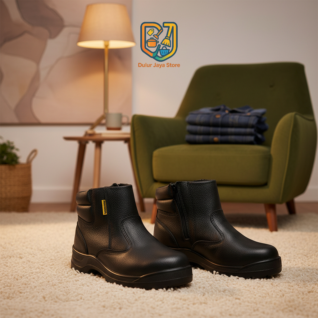 Sepatu Pengaman Krisbow Gladiator/ Safety Shoes Krisbow