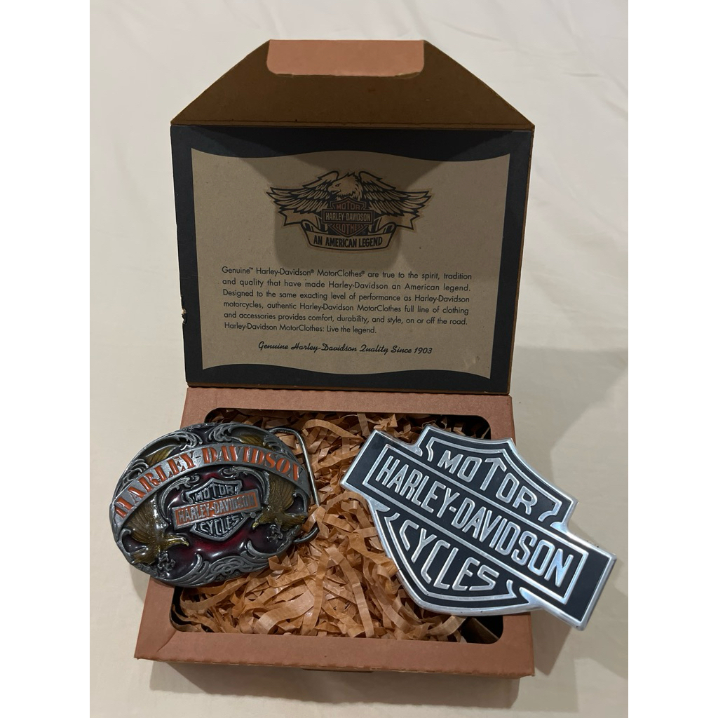 buckle Harley Davidson Original