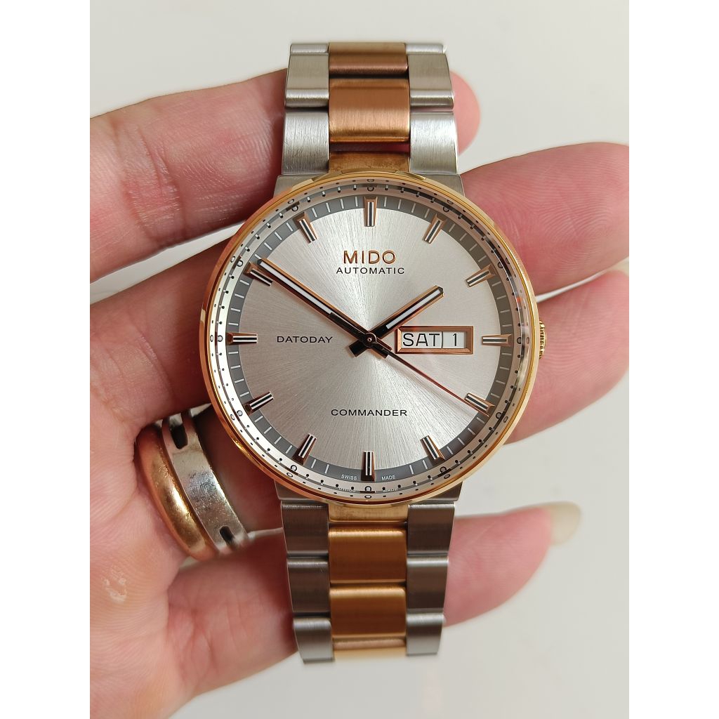Mido commander ll datoday original bekas sangat bagus cukup mulus normal semua siap pakai