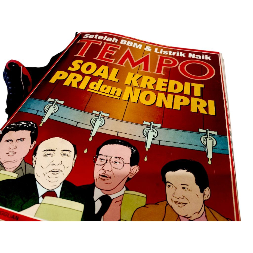 1 paket bundel majalah Tempo 6 nomor