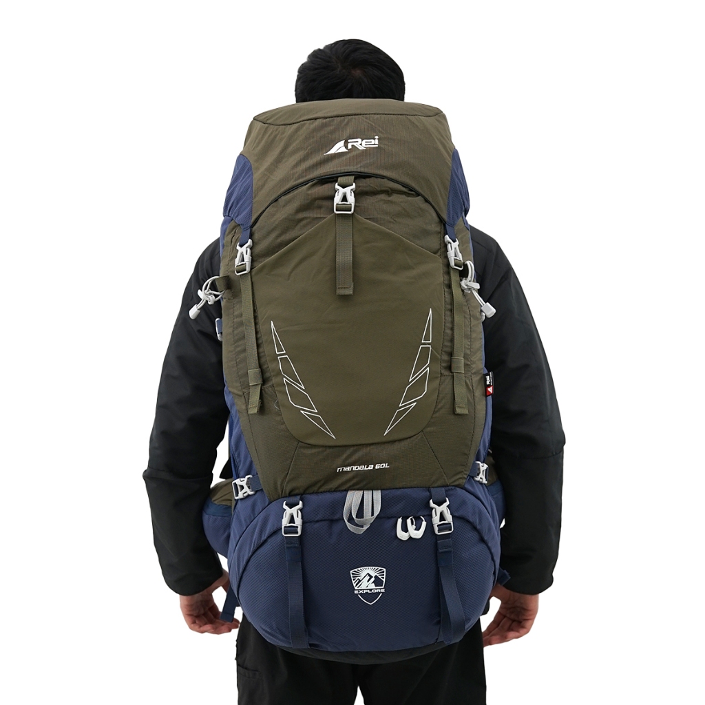 Tas Gunung Carrier AREI Mandala 60L