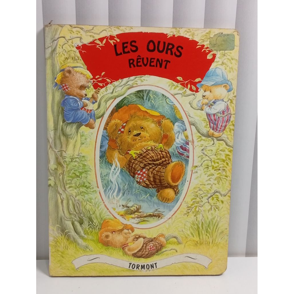 (PRELOVED BUKU ANAK) boardbook vintage mimpi beruang - tahun 1992