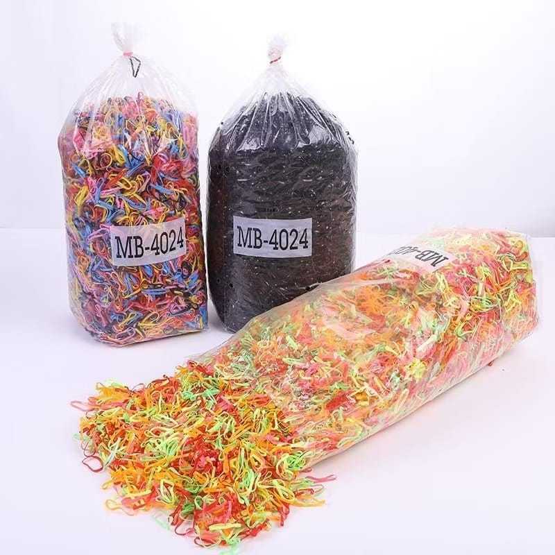 KARET RAMBUT JEPANG KILOAN / IKAT RAMBUT KARET JEPANG 1KG (MH)