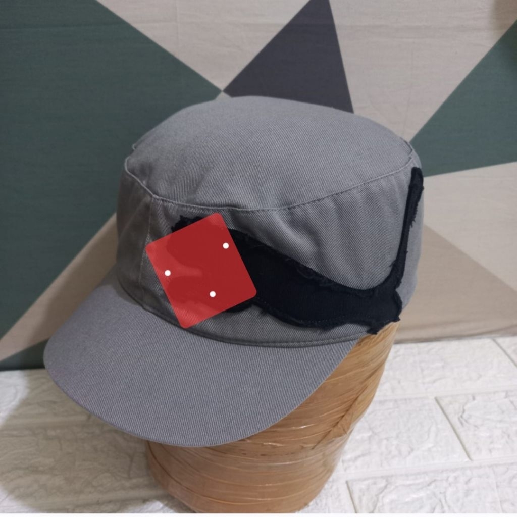 Topi Komando Original Topi Patrol Second Topi Abu stok 7497