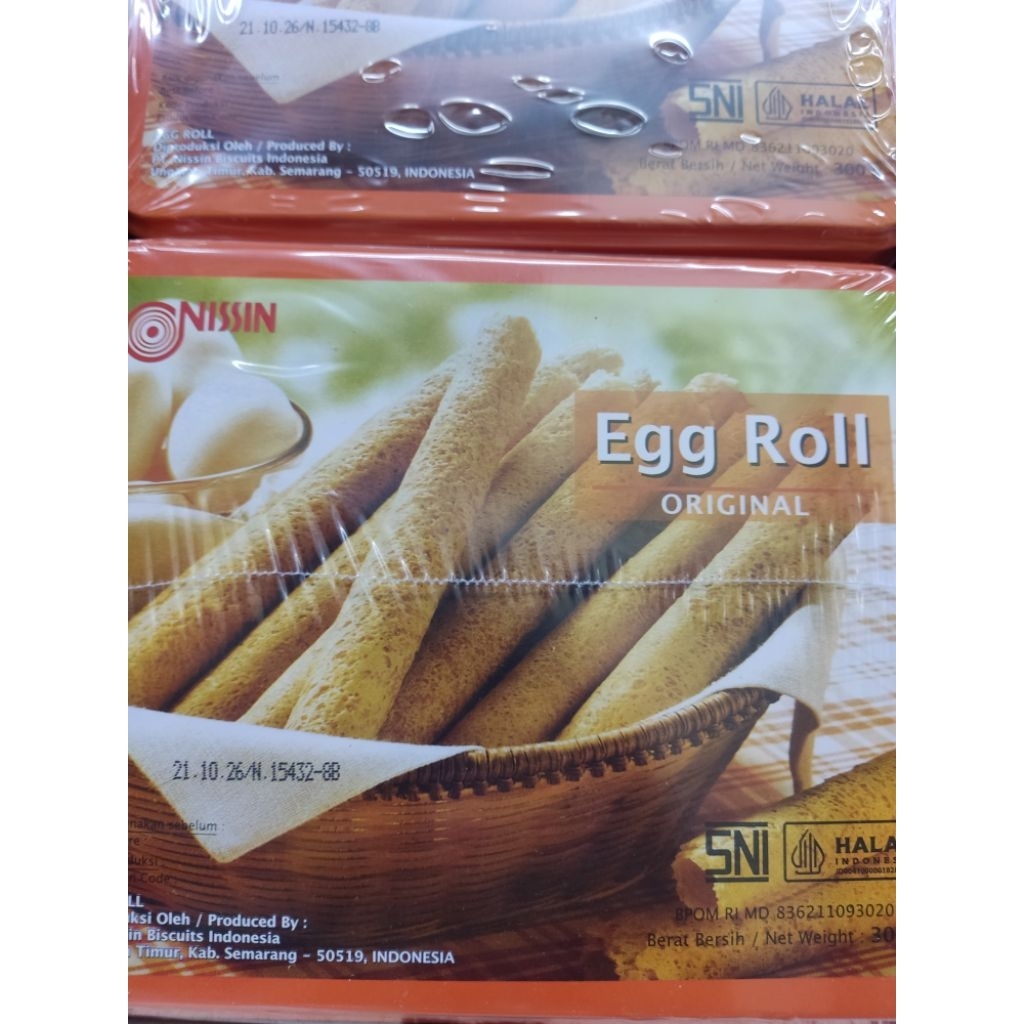 nissin egg roll original 300 gr
