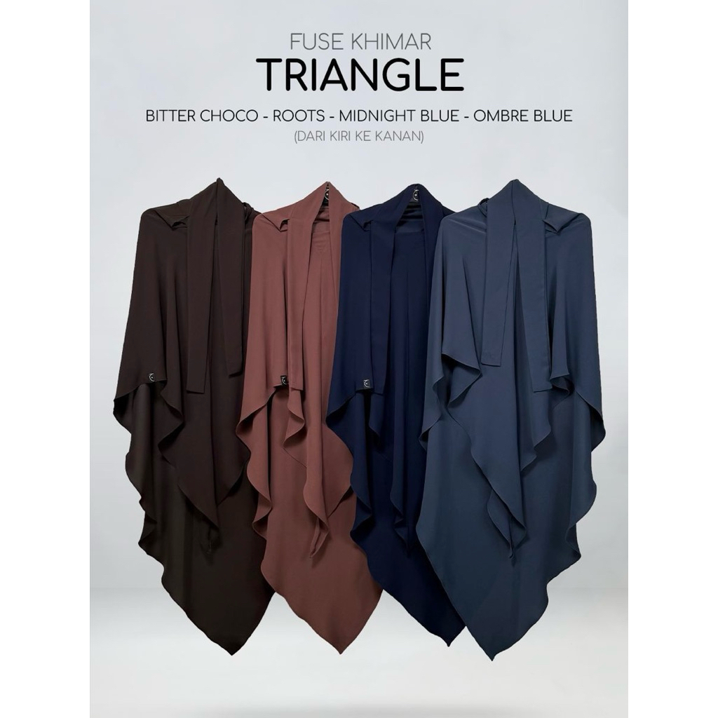 NWT Fuse Khimar Triangle Aljenna