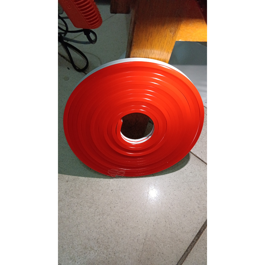 6743 lampu led strip bred fleksibel flex flexible merah meteran 12v