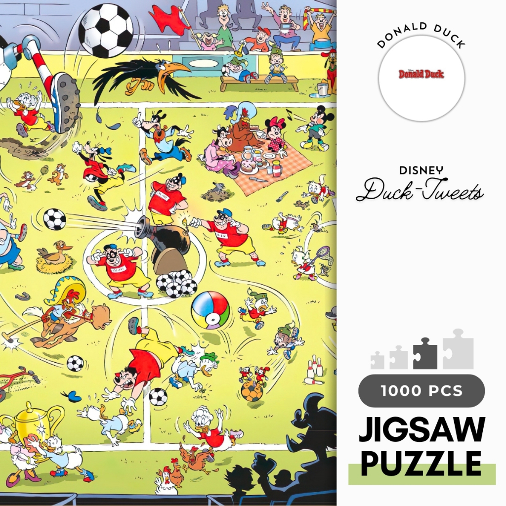 Donald Duck Shop 54194 Disney - Duck-Tweets Jigsaw Puzzle