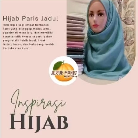 Jilbab Paris Jadul l Jilbab Anti Letoy l Grosir Jilbab Murah