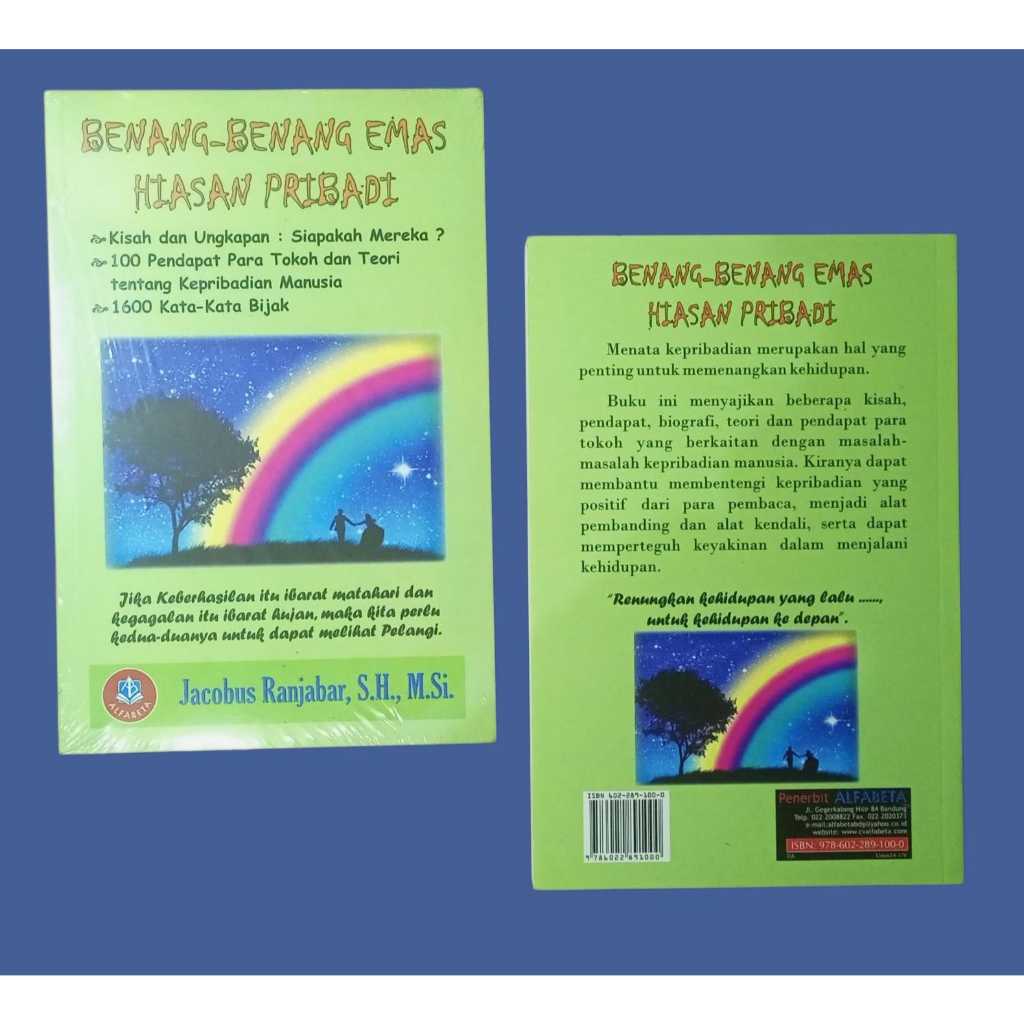 BENANG - BENANG EMAS HIASAN PRIBADI - ALFABETA